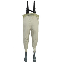 Breathable Fishing Wader Suit with PVC Boots from China